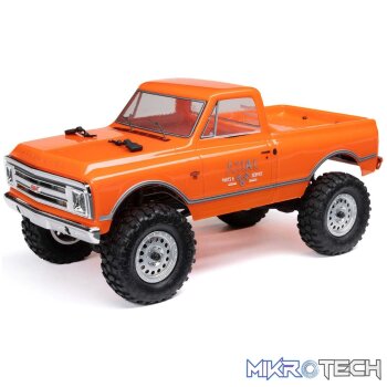 Axial 1/24 SCX24 1967 Chevrolet C10 4X4 RTR Brushed Rock Crawler (Battery & Charger Included)