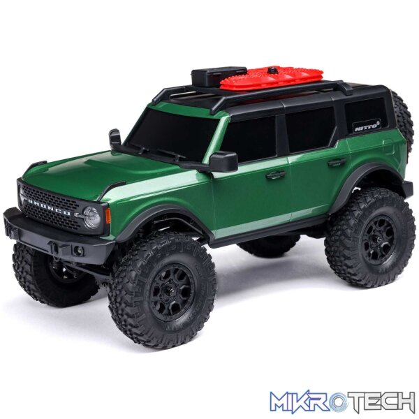Axial 1/24 SCX24 Ford Bronco 4X4 RTR Brushed Rock Crawler (Battery & Charger Included) Axial 1/24 SCX24 Ford Bronco 4X4 RTR Brushed Rock Crawler (Battery & Charger Included)