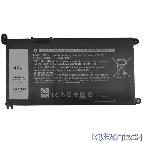 BAT FOR DELL 5485 11.4V 3600MAH POLY - Image 2