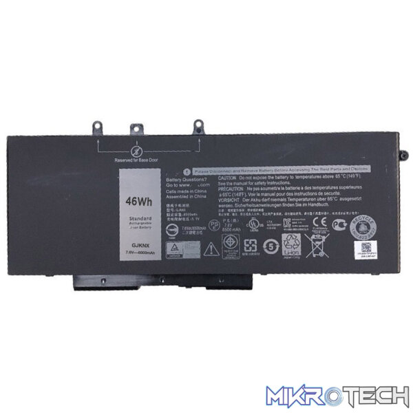 BAT FOR DELL E5480 7.6V 6000MAH POLYMER - Image 3