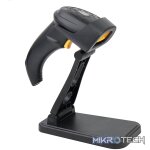 BS220 2D Laser Barcode Scanner Handheld Wired & Wireless with Stand - Image 3