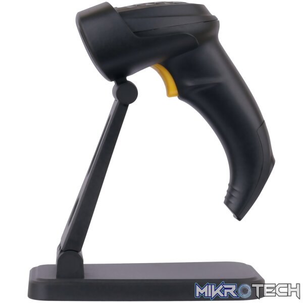 BS220 2D Laser Barcode Scanner Handheld Wired & Wireless with Stand - Image 4