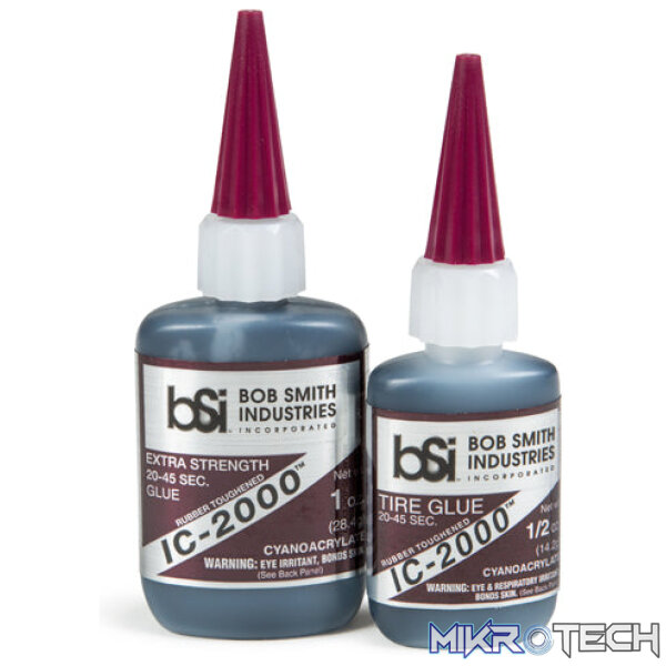 BSI IC-2000 Rubber-Toughened CA Super Glue BSI IC-2000 Rubber-Toughened CA Super Glue