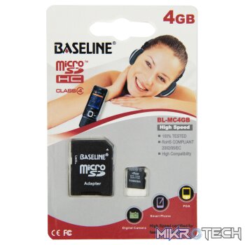 Baseline 4gb Micro SD
