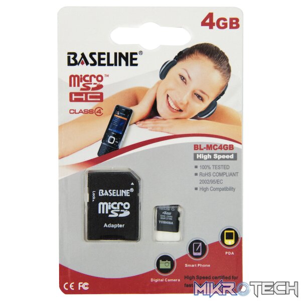 Baseline 4gb Micro SD Baseline 4gb Micro SD