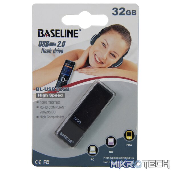 Baseline USB 32GB Flash Drive Baseline USB 32GB Flash Drive