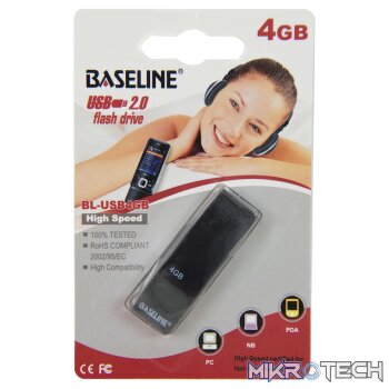 Baseline USB 4GB Flash Drive