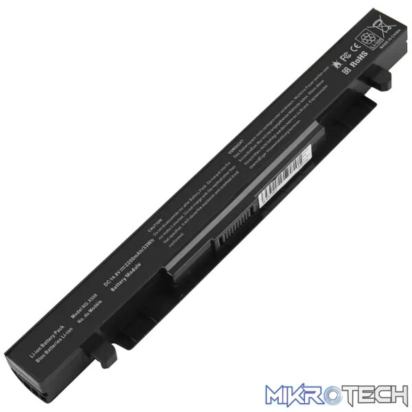 Battery A41-X550A for ASUS F450L F550 K550 R510 X550 Series Battery A41-X550A for ASUS F450L F550 K550 R510 X550 Series