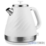 Boden Stark 1.7l Stainless Steel Kettle - White - Image 6