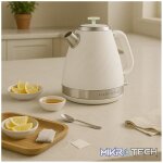 Boden Stark 1.7l Stainless Steel Kettle - White - Image 7