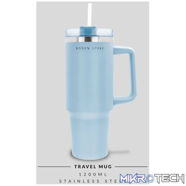 Boden Stark 1200ml Travel Mug - Blue - Image 12
