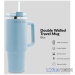 Boden Stark 1200ml Travel Mug - Blue - Image 13