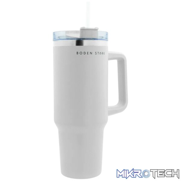 Boden Stark 1200ml Travel Mug - White - Image 4