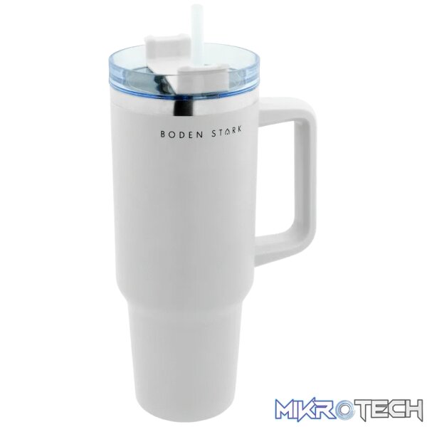 Boden Stark 1200ml Travel Mug - White - Image 9