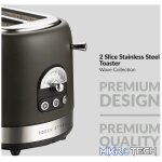 Boden Stark 2-Slice Stainless Steel Toaster - Image 4
