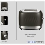 Boden Stark 2-Slice Stainless Steel Toaster - Image 5