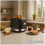 Boden Stark 2-Slice Stainless Steel Toaster - Image 6