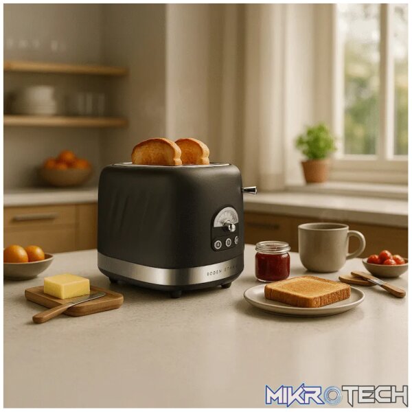 Boden Stark 2-Slice Stainless Steel Toaster - Image 6