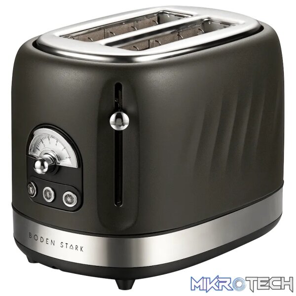 Boden Stark 2-Slice Stainless Steel Toaster Boden Stark 2-Slice Stainless Steel Toaster