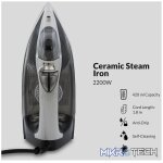 Boden Stark 2200W Ceramic Steam Iron - Image 6