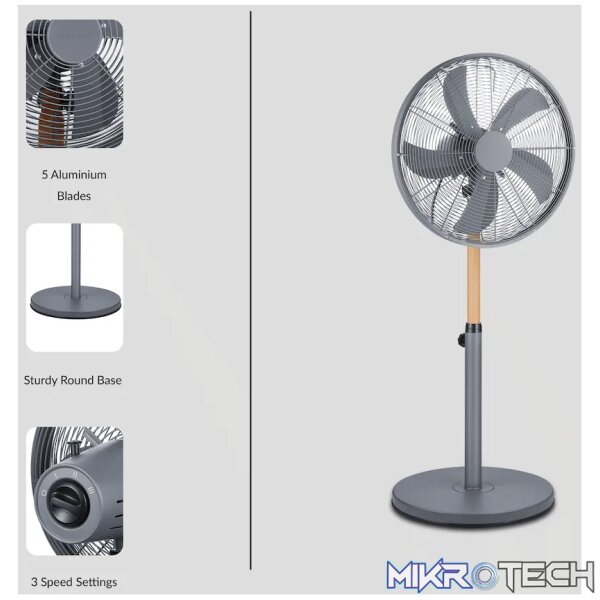 Boden Stark 40cm Stand Fan - Image 11