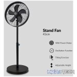 Boden Stark 40cm Stand Fan - Black - Image 7