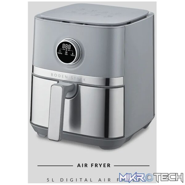 Boden Stark 5.0L Digital Air Fryer - Image 3