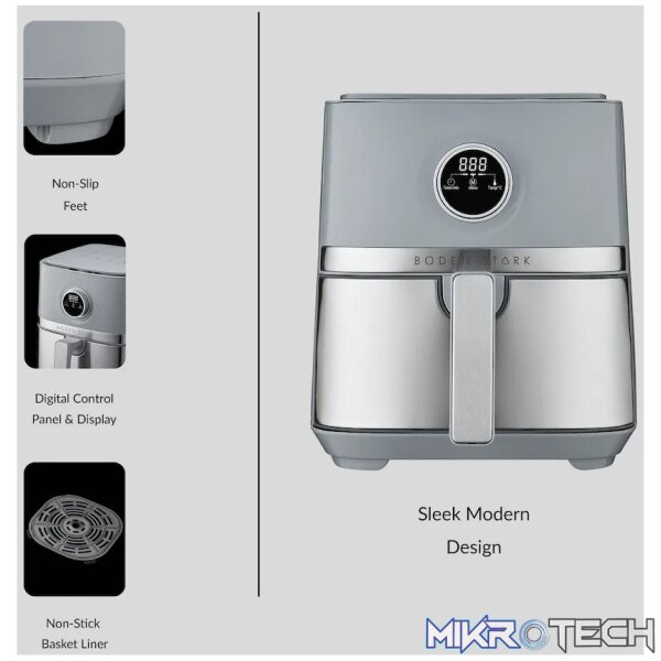 Boden Stark 5.0L Digital Air Fryer - Image 5