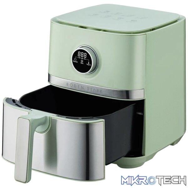 Boden Stark 5.0L Digital Air Fryer Green - Image 2