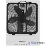 Boden Stark 50cm Box Fan - Black - Image 4