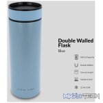 Boden Stark 650ml Double-Walled Flask - Blue - Image 2
