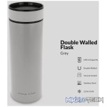 Boden Stark 650ml Double-Walled Flask - Grey - Image 2
