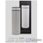 Boden Stark 650ml Double-Walled Flask - Grey - Image 5