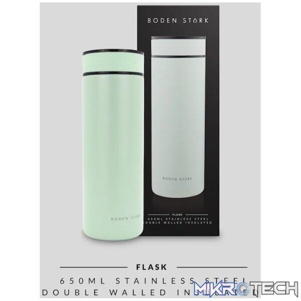Boden Stark 650ml Travel Flask - Green - Image 6