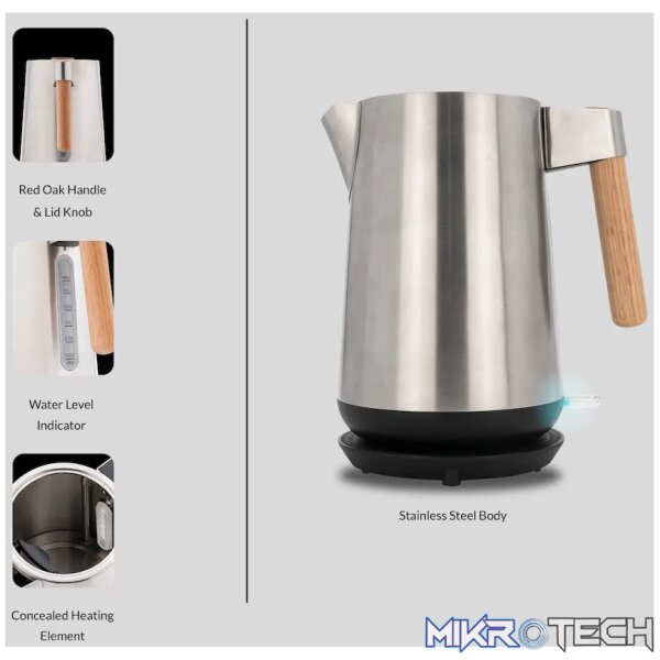 Boden Stark Anson Collection 1.7l 2000w SS Kettle - Image 3