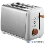 Boden Stark Anson Collection 2 Slice SS Toaster - White