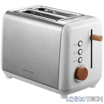 Boden Stark Anson Collection 2 Slice SS Toaster - White