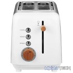 Boden Stark Anson Collection 2 Slice SS Toaster - White - Image 6