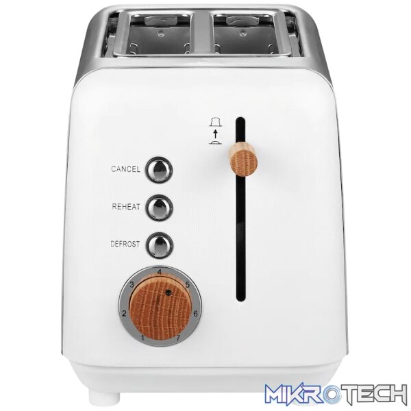 Boden Stark Anson Collection 2 Slice SS Toaster - White - Image 6