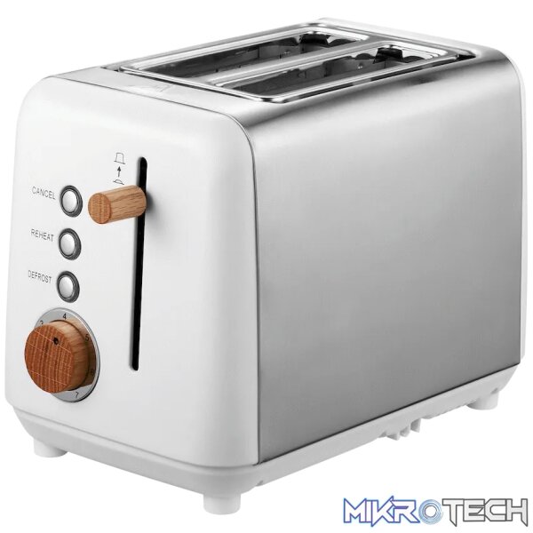 Boden Stark Anson Collection 2 Slice SS Toaster - White - Image 8