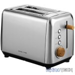 Boden Stark Anson Collection 2-Slice Stainless Steel Toaster - Image 3