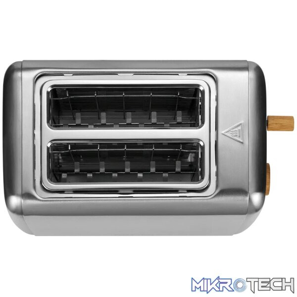Boden Stark Anson Collection 2-Slice Stainless Steel Toaster - Image 4