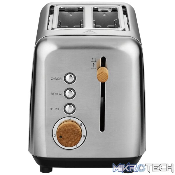 Boden Stark Anson Collection 2-Slice Stainless Steel Toaster - Image 5