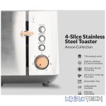 Boden Stark Anson Collection 4-Slice SS Toaster - Image 2