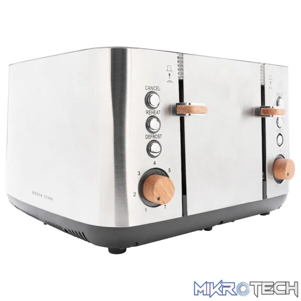 Boden Stark Anson Collection 4-Slice SS Toaster Boden Stark Anson Collection 4-Slice SS Toaster