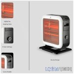 Boden Stark Double Sided Bar Heater - Image 11