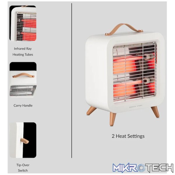 Boden Stark Infrared Bar Heater - Image 5