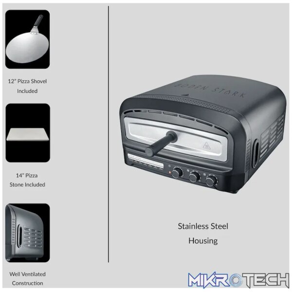 Boden Stark Manual Pizza Oven - Image 5