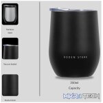 Boden Stark Tumbler 350ml - Black - Image 4