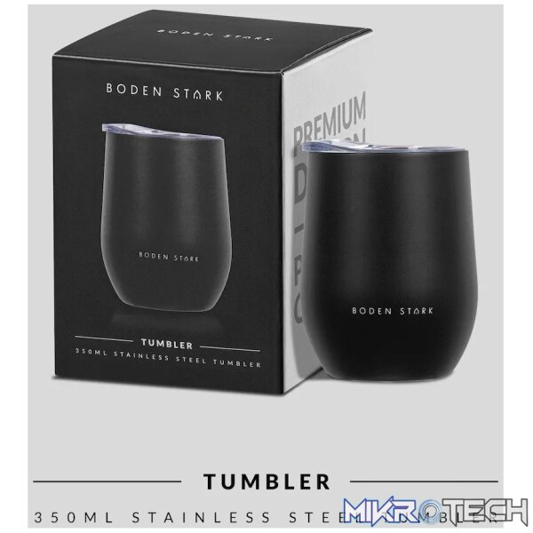 Boden Stark Tumbler 350ml - Black - Image 6